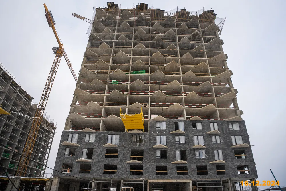 ЖК Бусиновский парк ход строительства