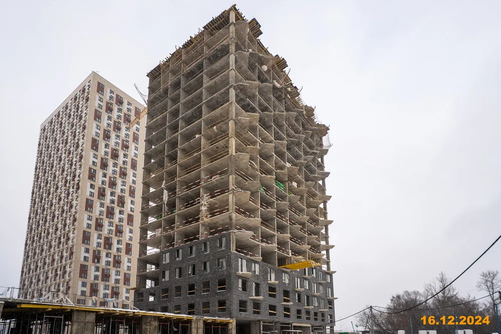 ЖК Бусиновский парк ход строительства