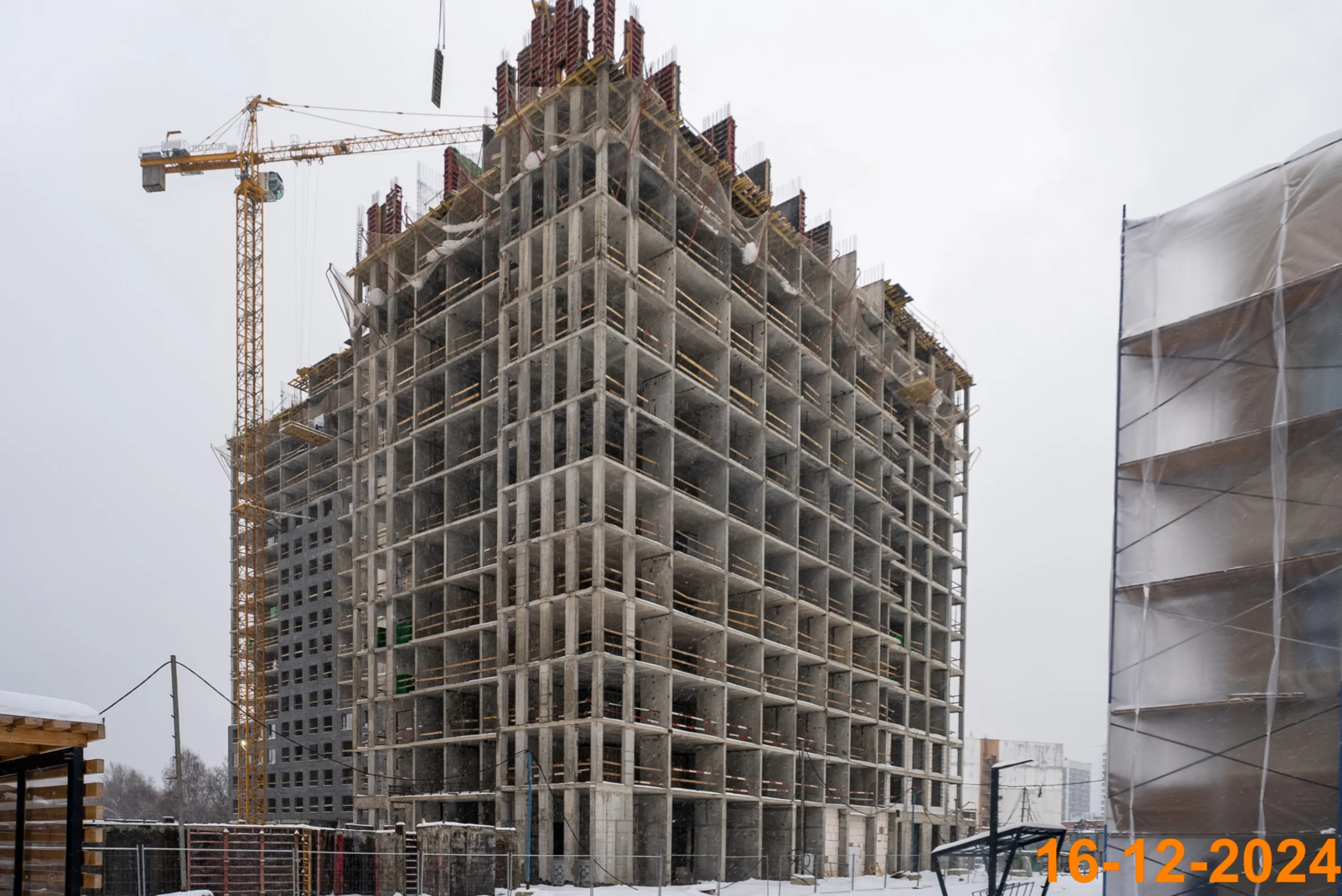 ЖК Бусиновский парк ход строительства