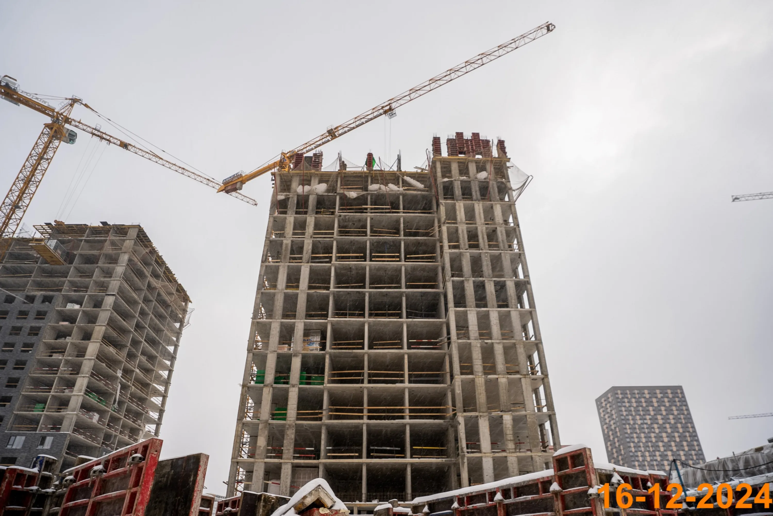 ЖК Бусиновский парк ход строительства