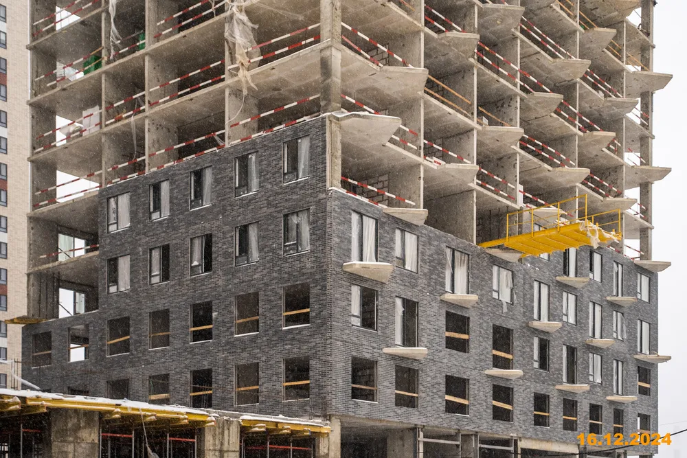 ЖК Бусиновский парк ход строительства