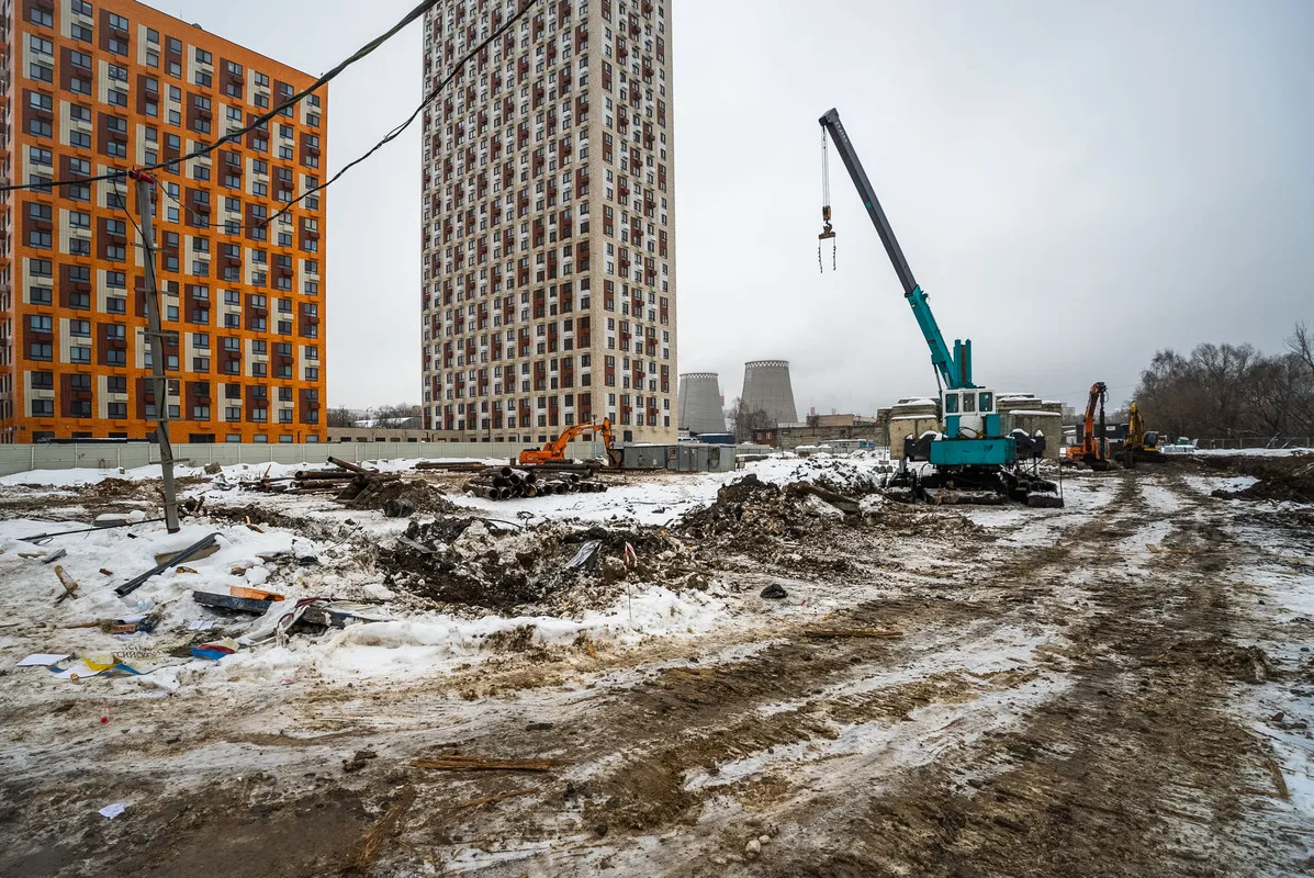 ЖК Бусиновский парк ход строительства