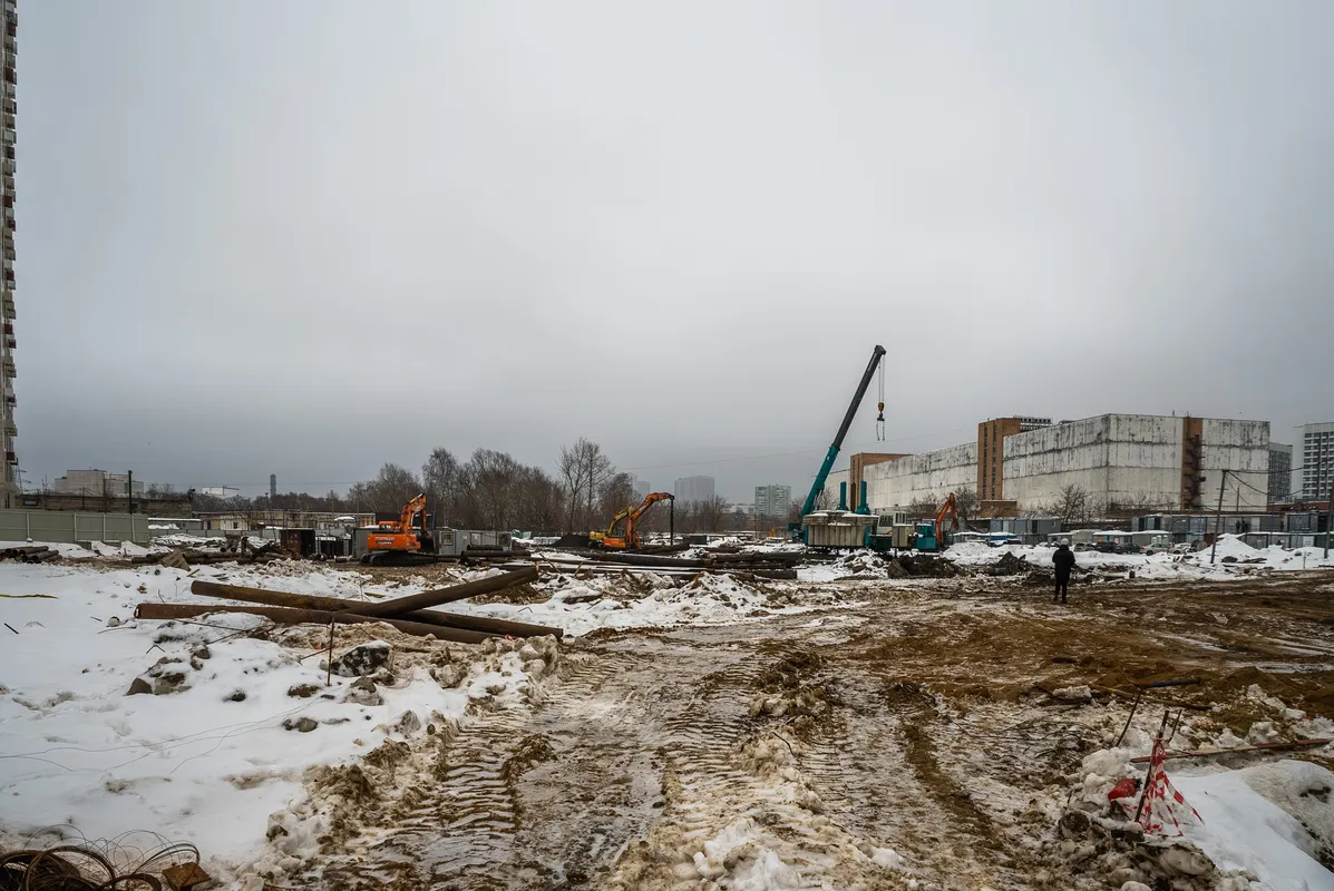 ЖК Бусиновский парк ход строительства