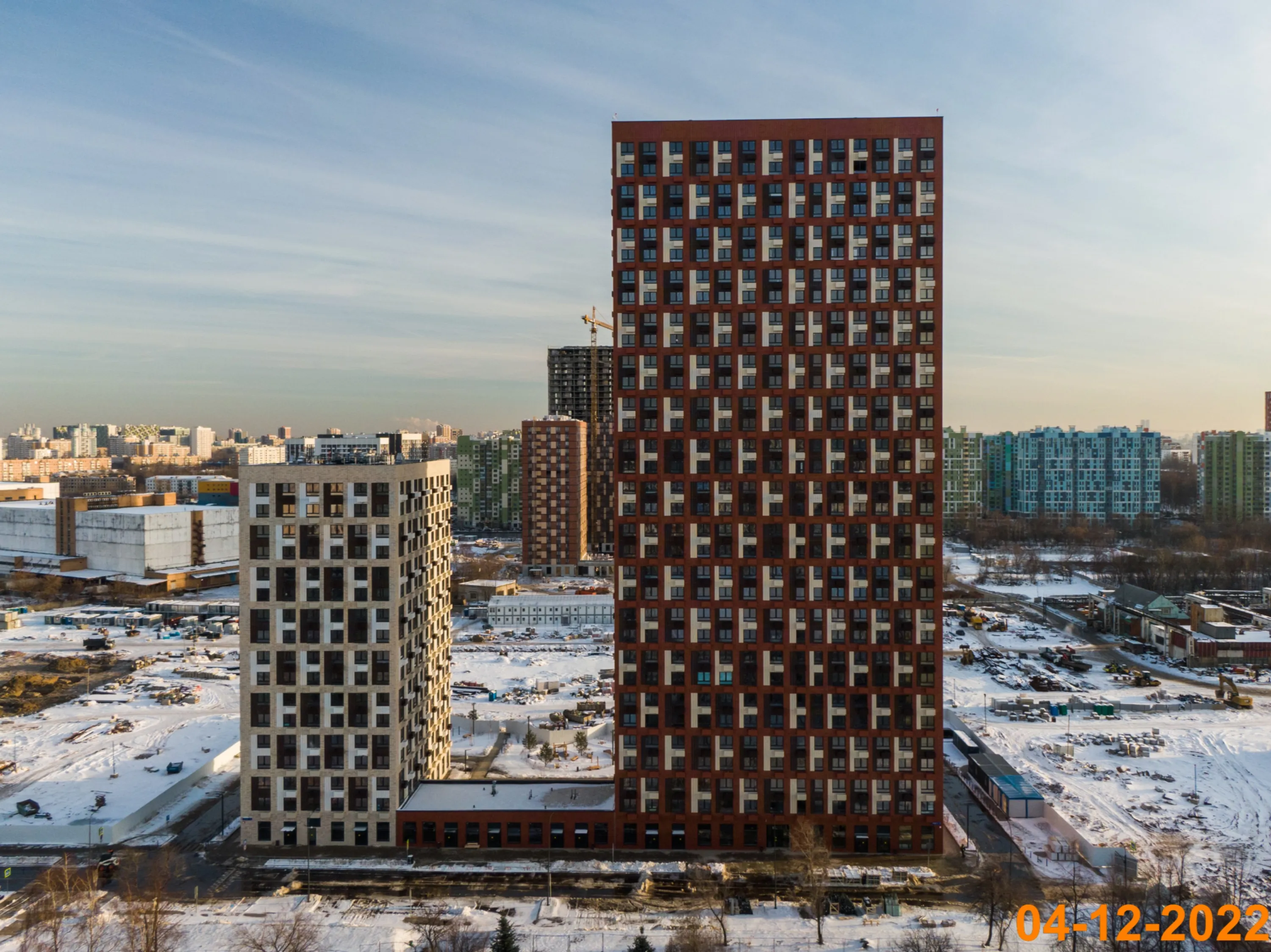 ЖК Бусиновский парк ход строительства