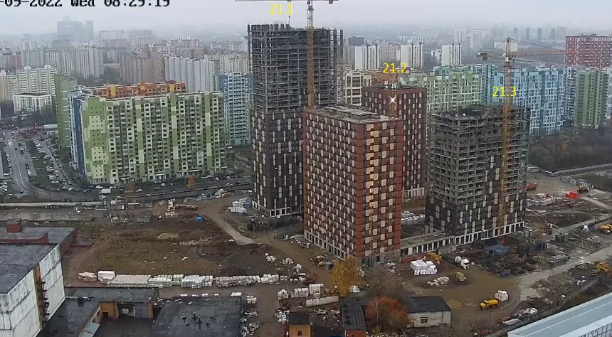 ЖК Бусиновский парк ход строительства