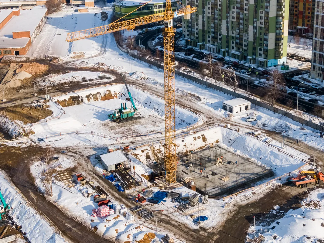 ЖК Бусиновский парк ход строительства