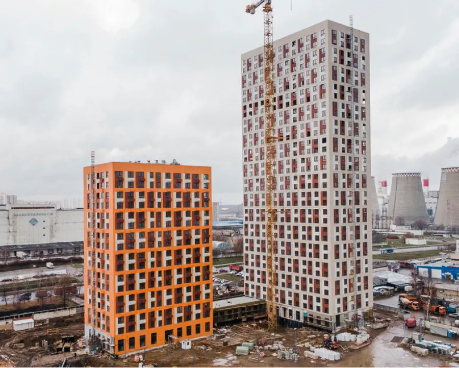 ЖК Бусиновский парк ход строительства