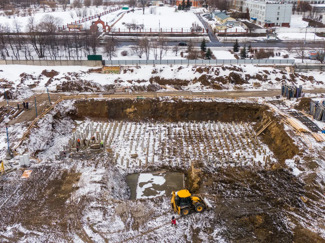 ЖК Бусиновский парк ход строительства