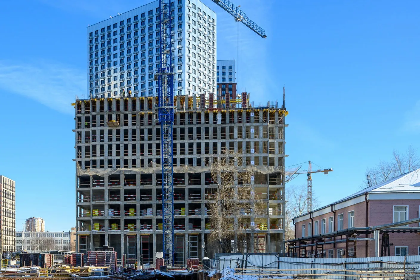 ЖК Level Селигерская (Левел Селигерская) ход строительства