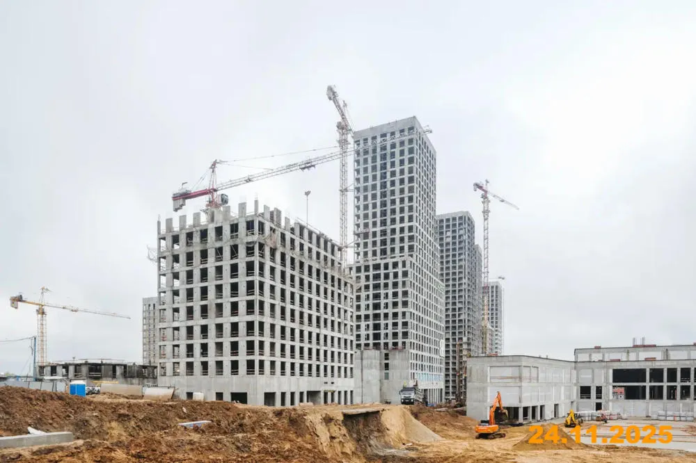ЖК Среда на Лобачевского ход строительства