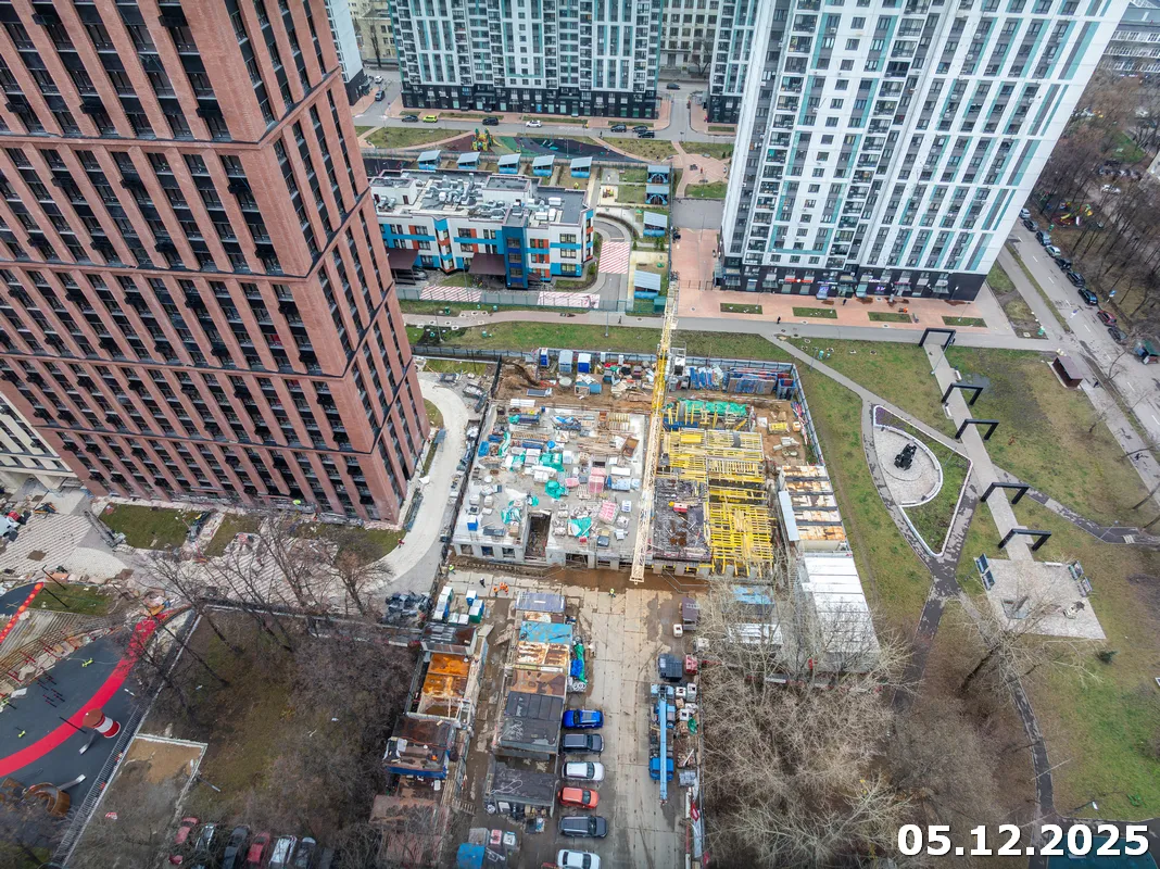 ЖК Семеновский парк-2 ход строительства