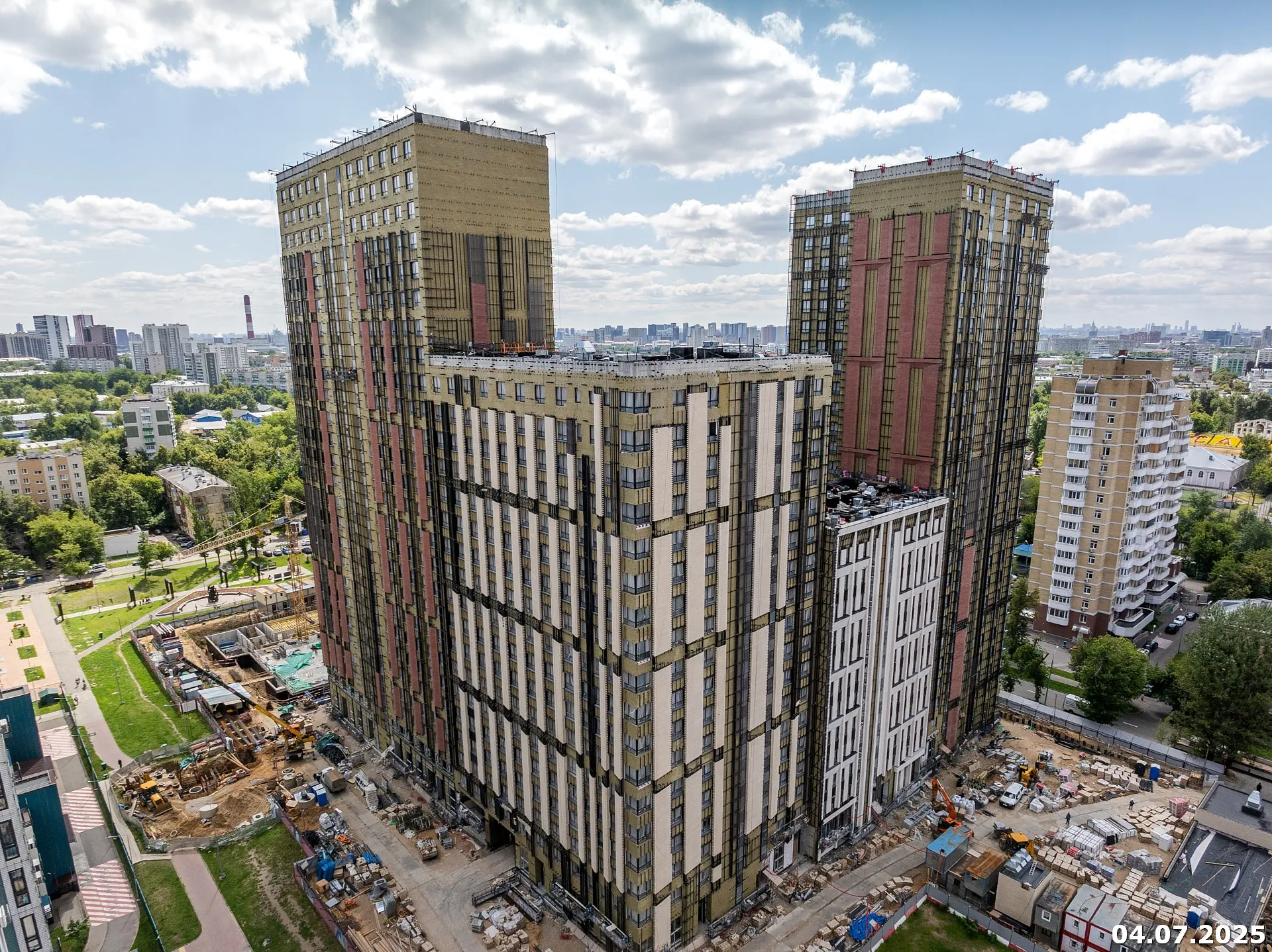 ЖК Семеновский парк-2 ход строительства