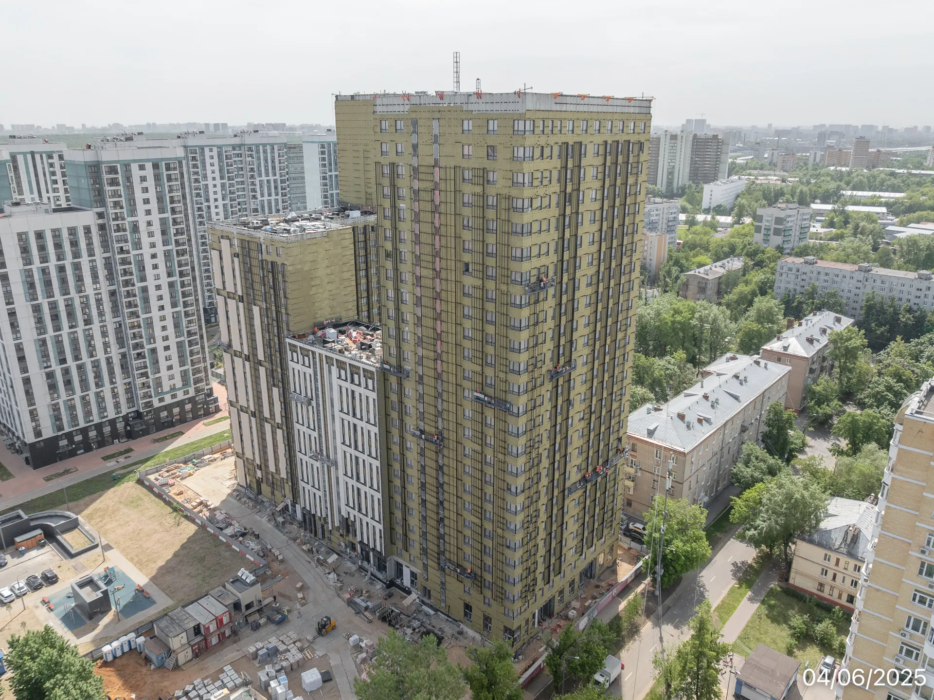 ЖК Семеновский парк-2 ход строительства