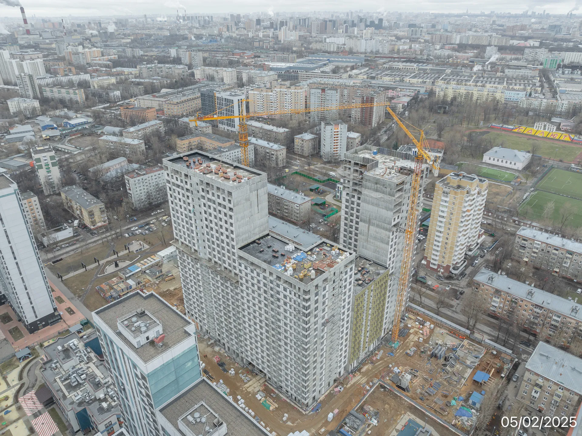 ЖК Семеновский парк-2 ход строительства