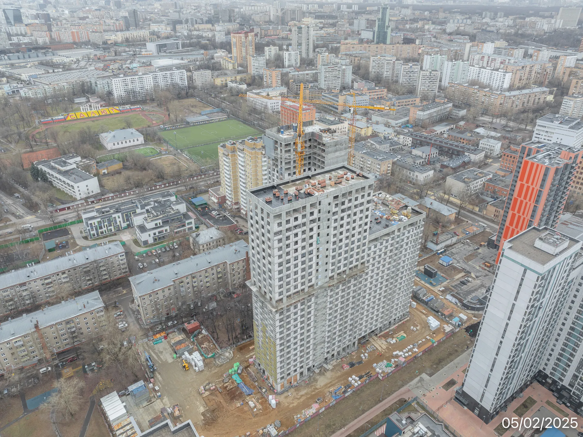 ЖК Семеновский парк-2 ход строительства