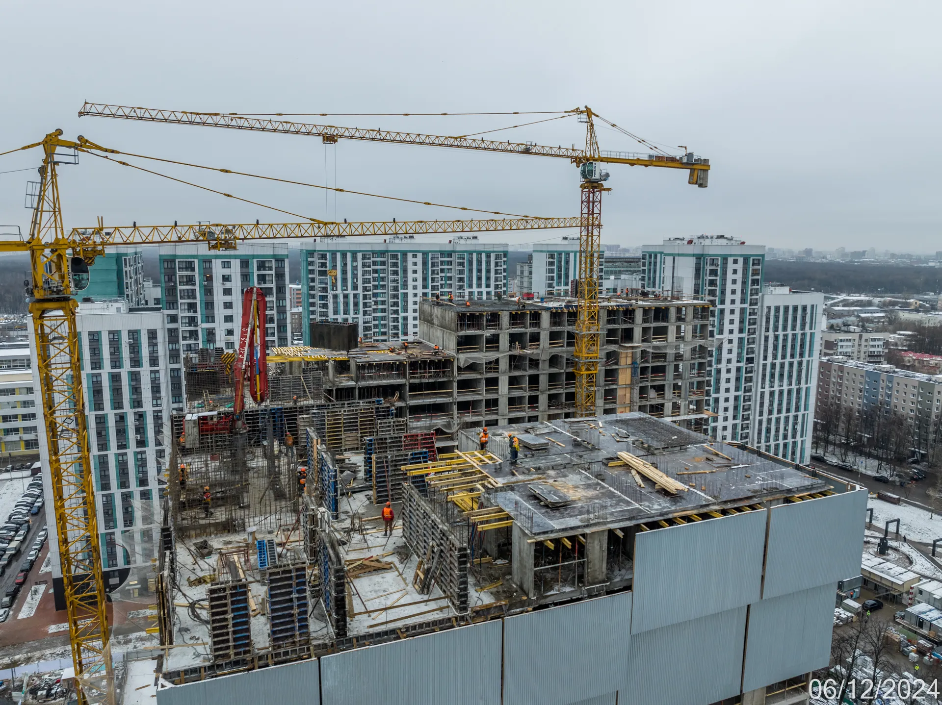 ЖК Семеновский парк-2 ход строительства