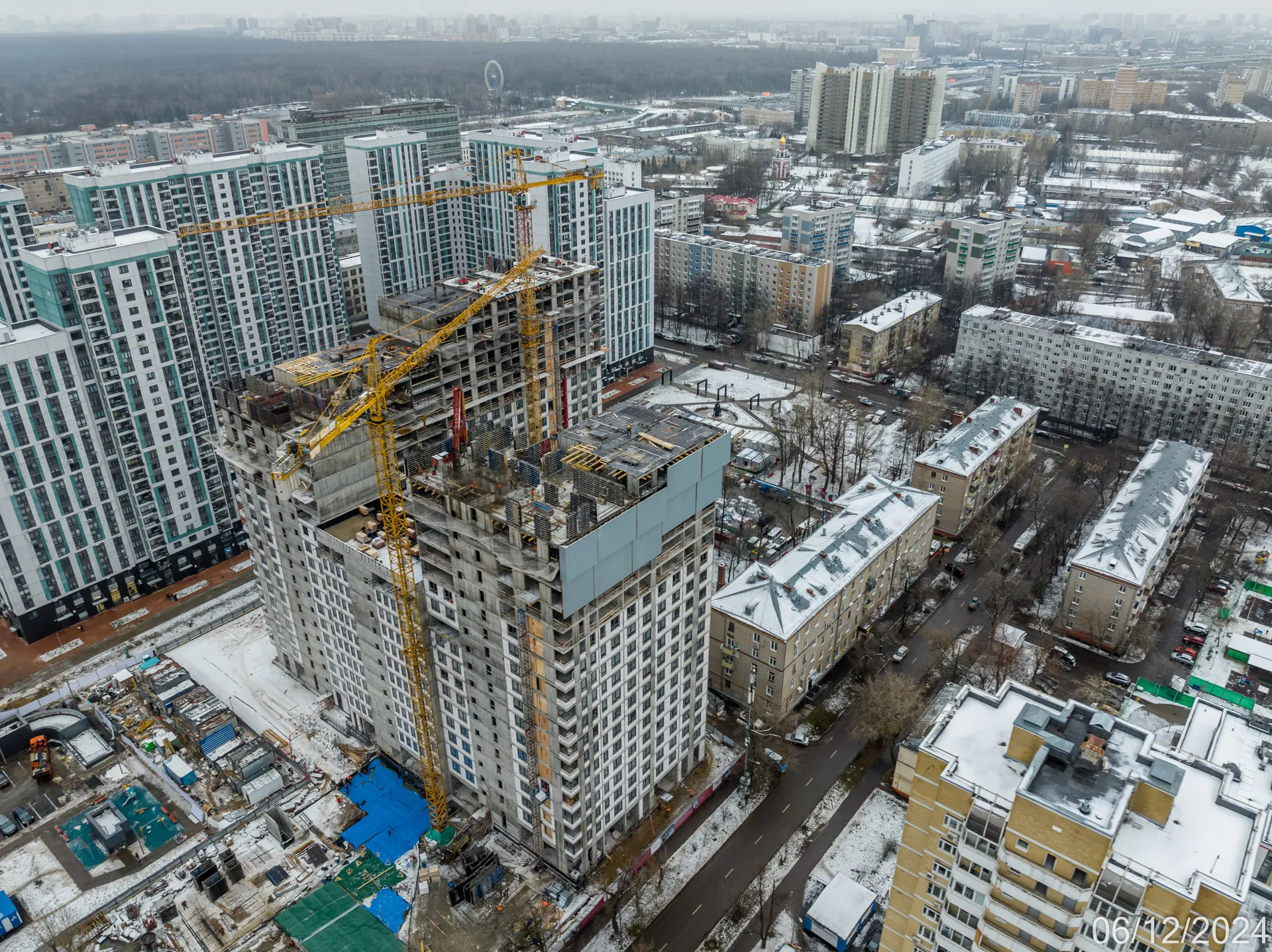 ЖК Семеновский парк-2 ход строительства
