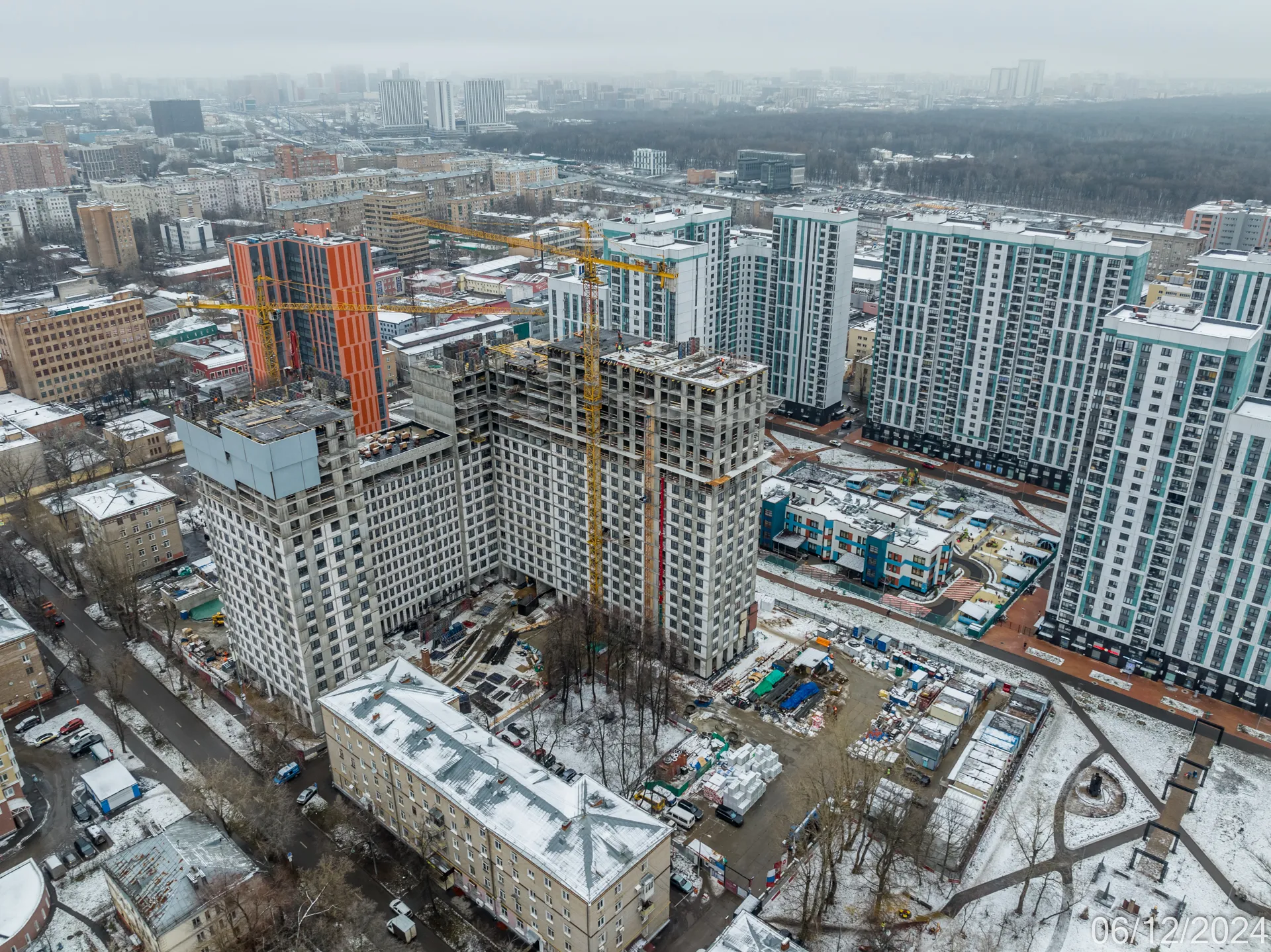 ЖК Семеновский парк-2 ход строительства