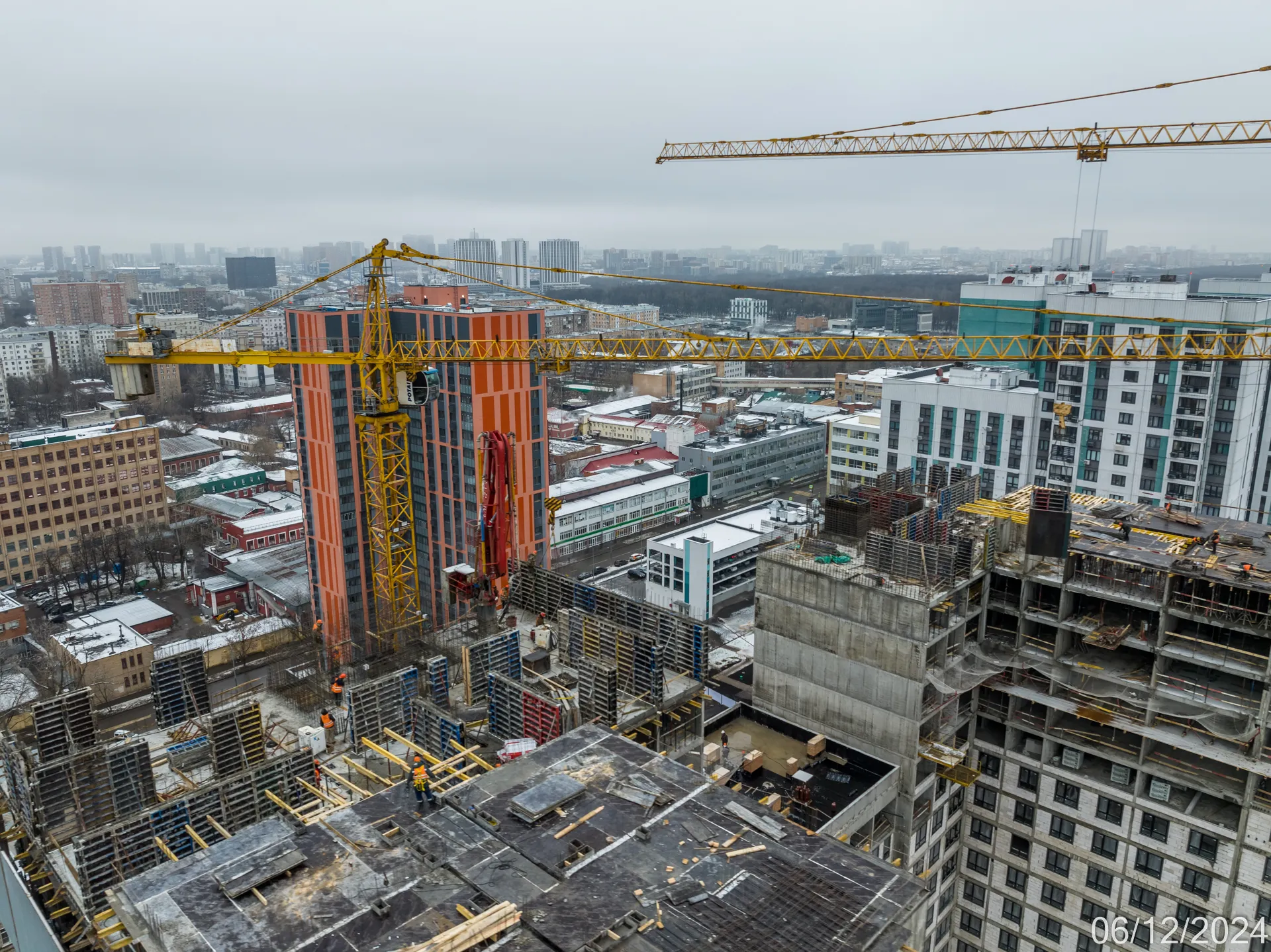 ЖК Семеновский парк-2 ход строительства