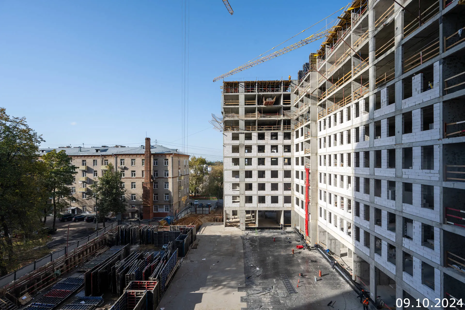 ЖК Семеновский парк-2 ход строительства