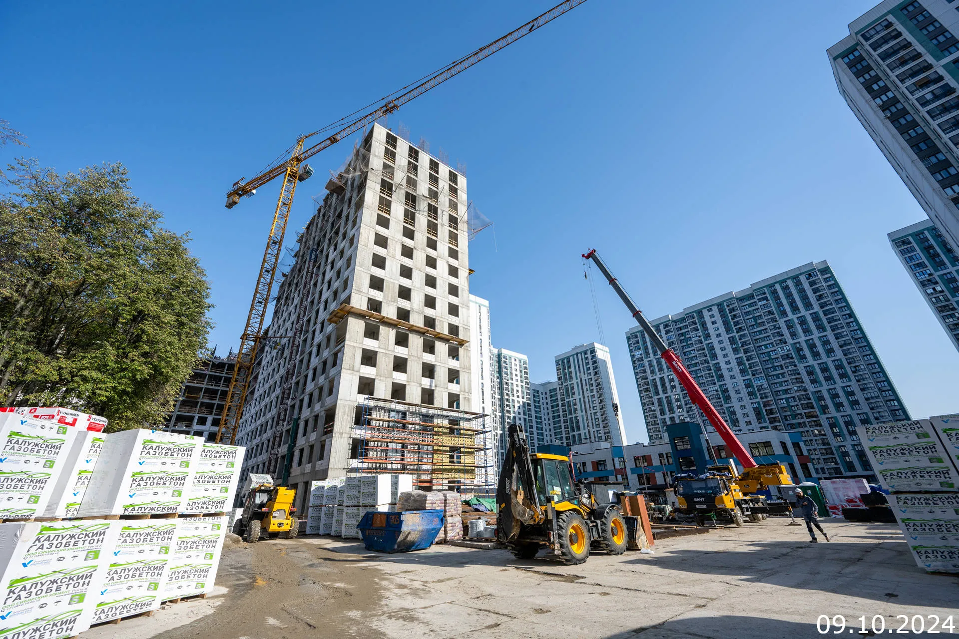 ЖК Семеновский парк-2 ход строительства