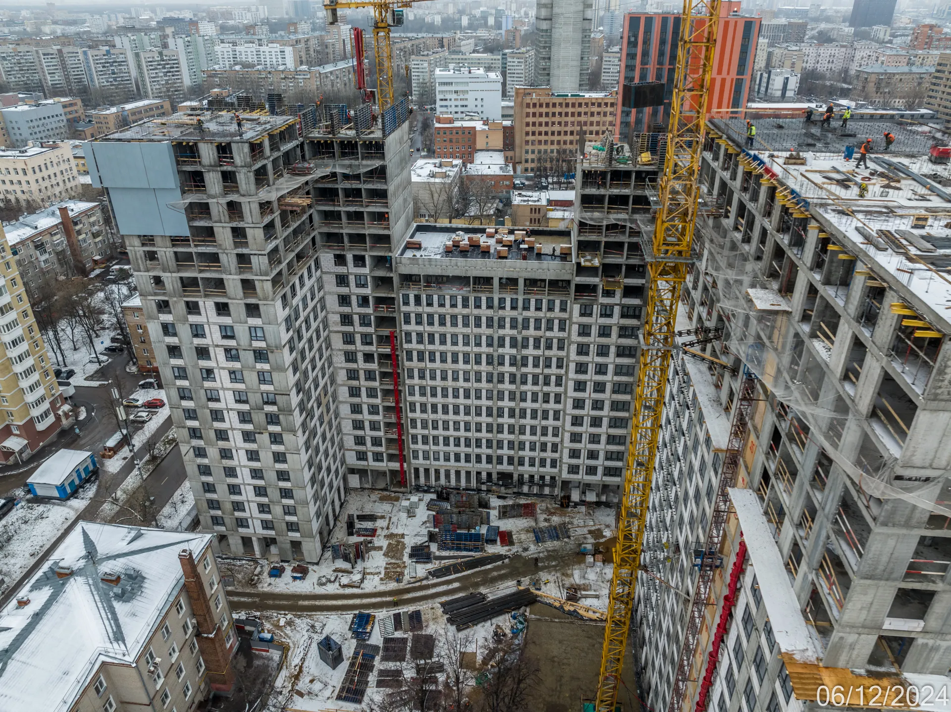 ЖК Семеновский парк-2 ход строительства