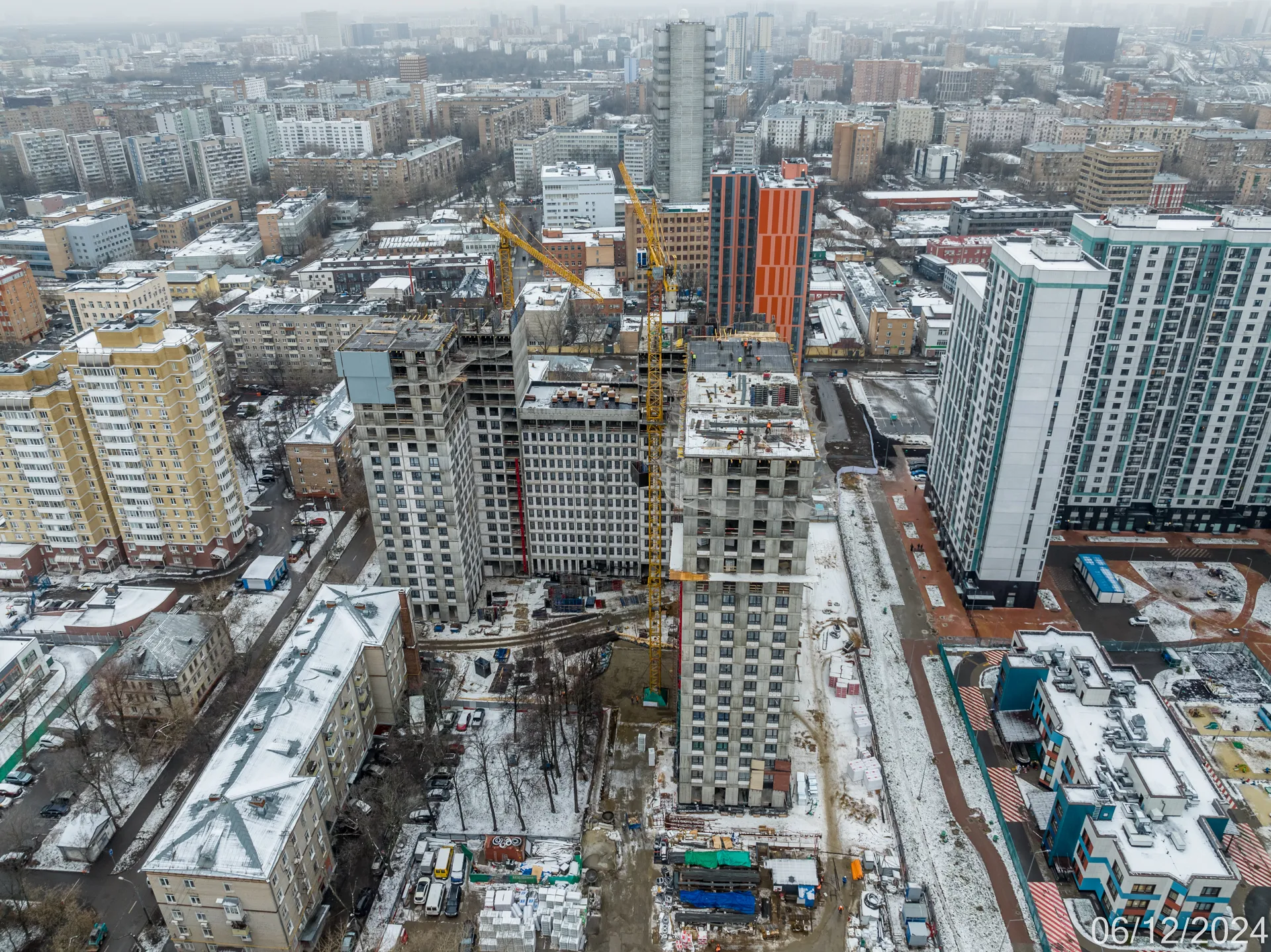 ЖК Семеновский парк-2 ход строительства