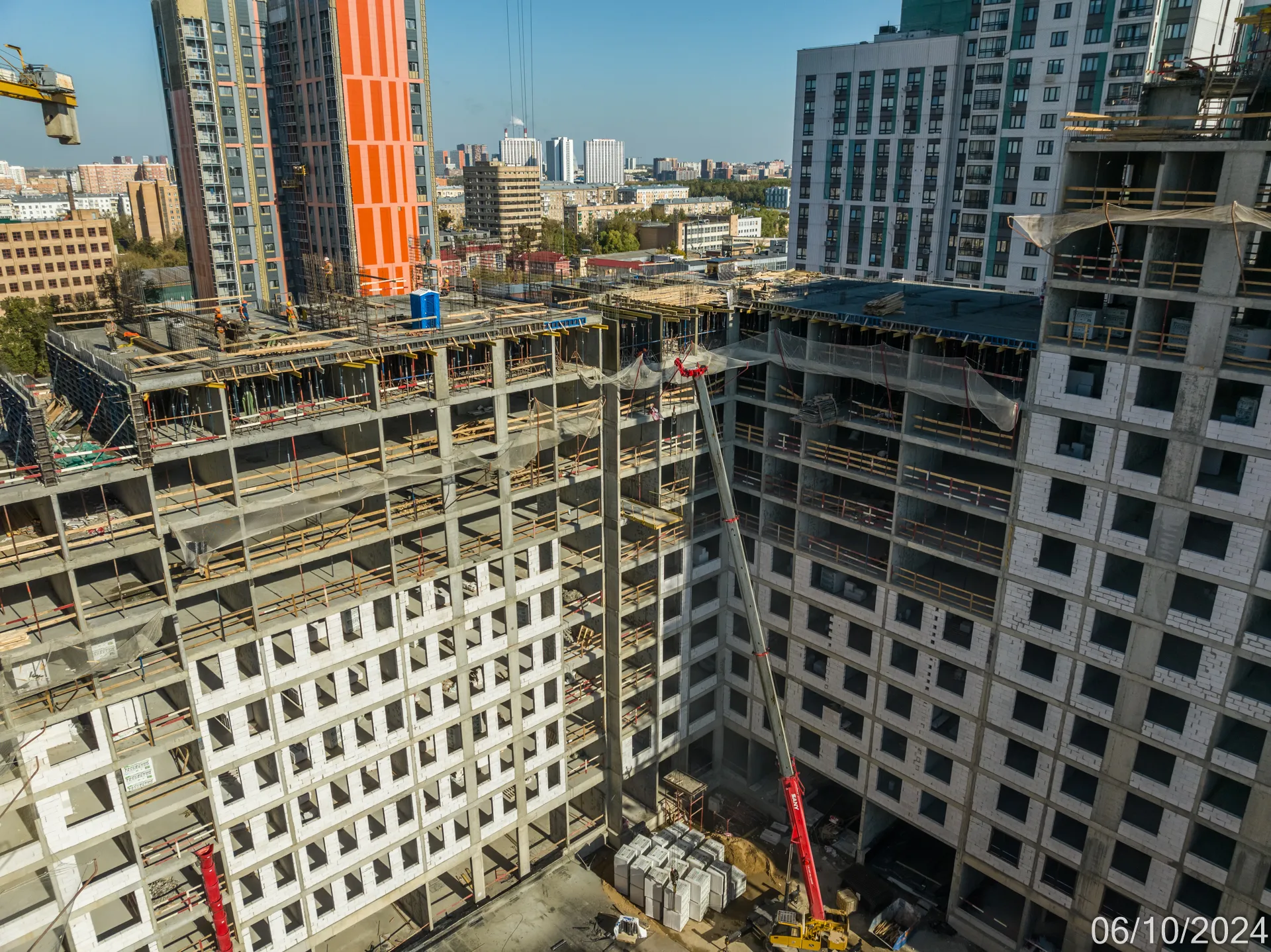 ЖК Семеновский парк-2 ход строительства