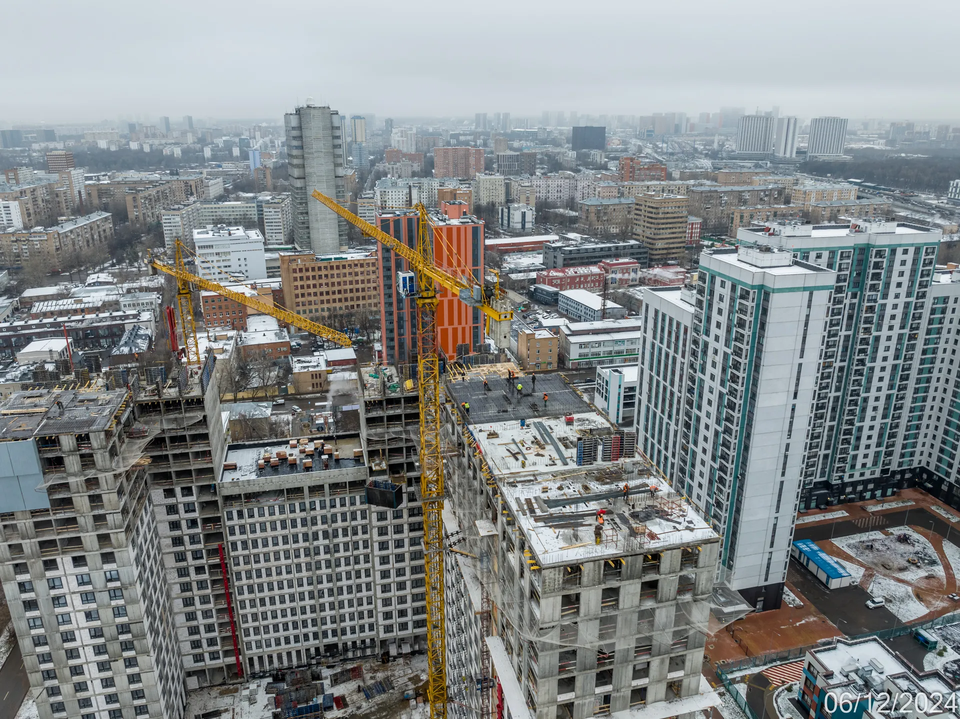 ЖК Семеновский парк-2 ход строительства