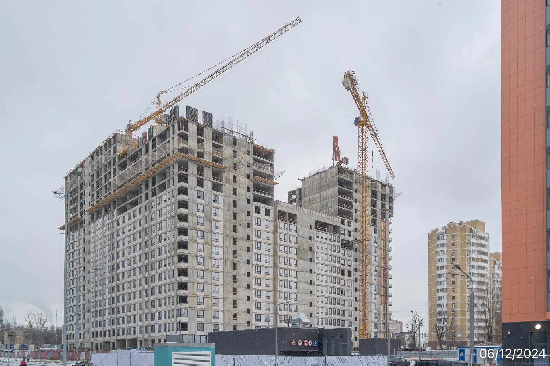 ЖК Семеновский парк-2 ход строительства