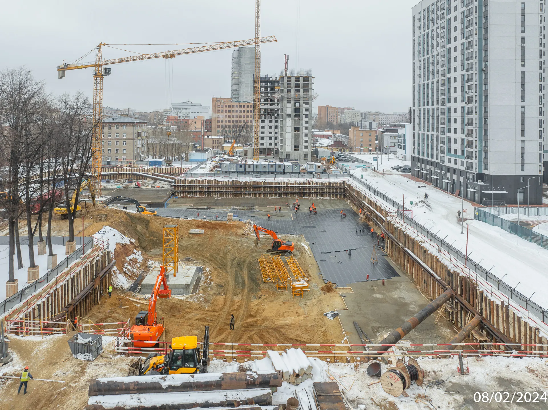 ЖК Семеновский парк-2 ход строительства