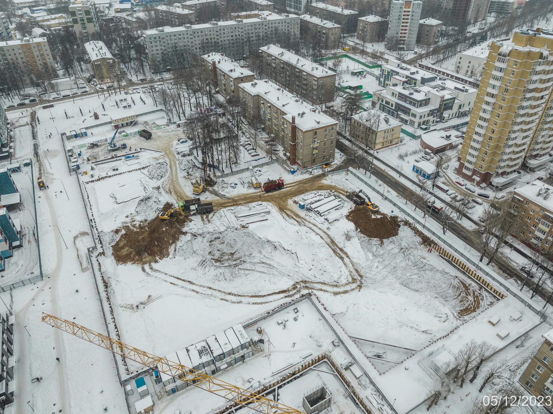 ЖК Семеновский парк-2 ход строительства