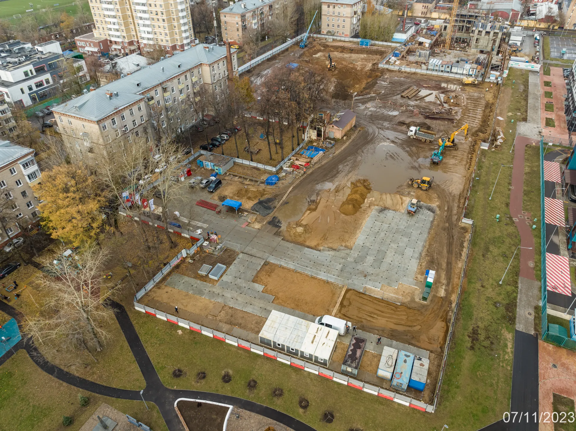 ЖК Семеновский парк-2 ход строительства