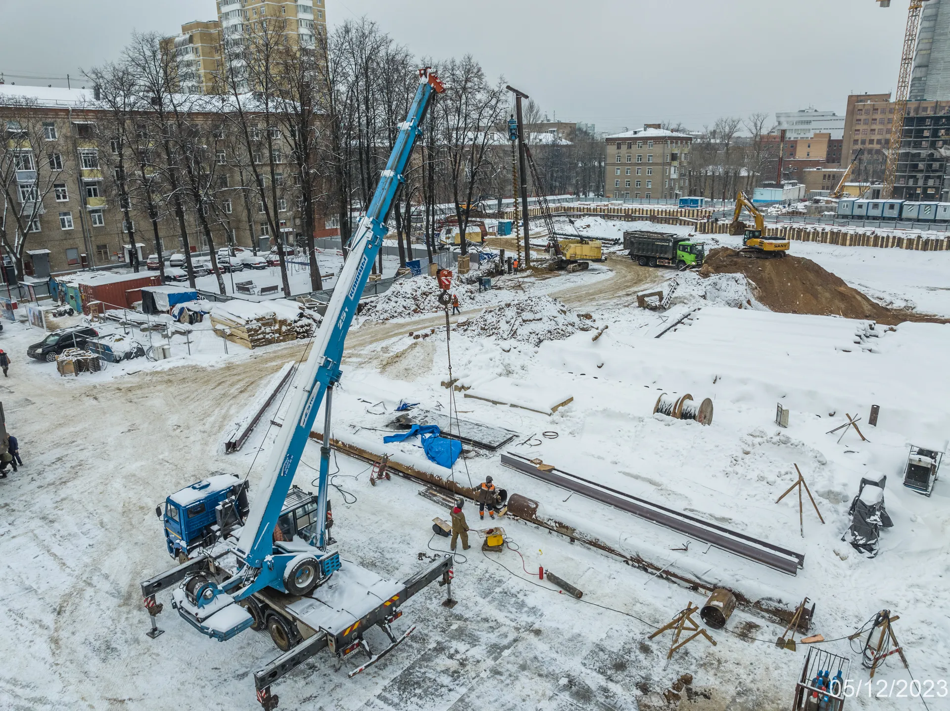 ЖК Семеновский парк-2 ход строительства