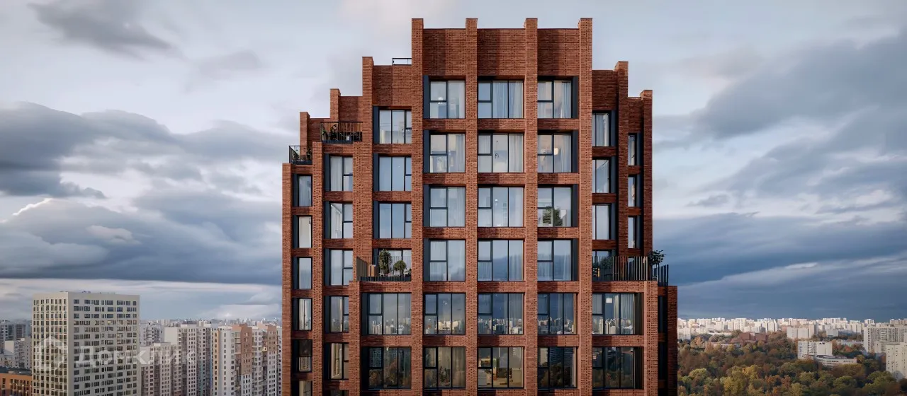 Планировка 2-комнатной квартиры 54.11 м² в ЖК «Квартал Мит», г. Москва — фото 1