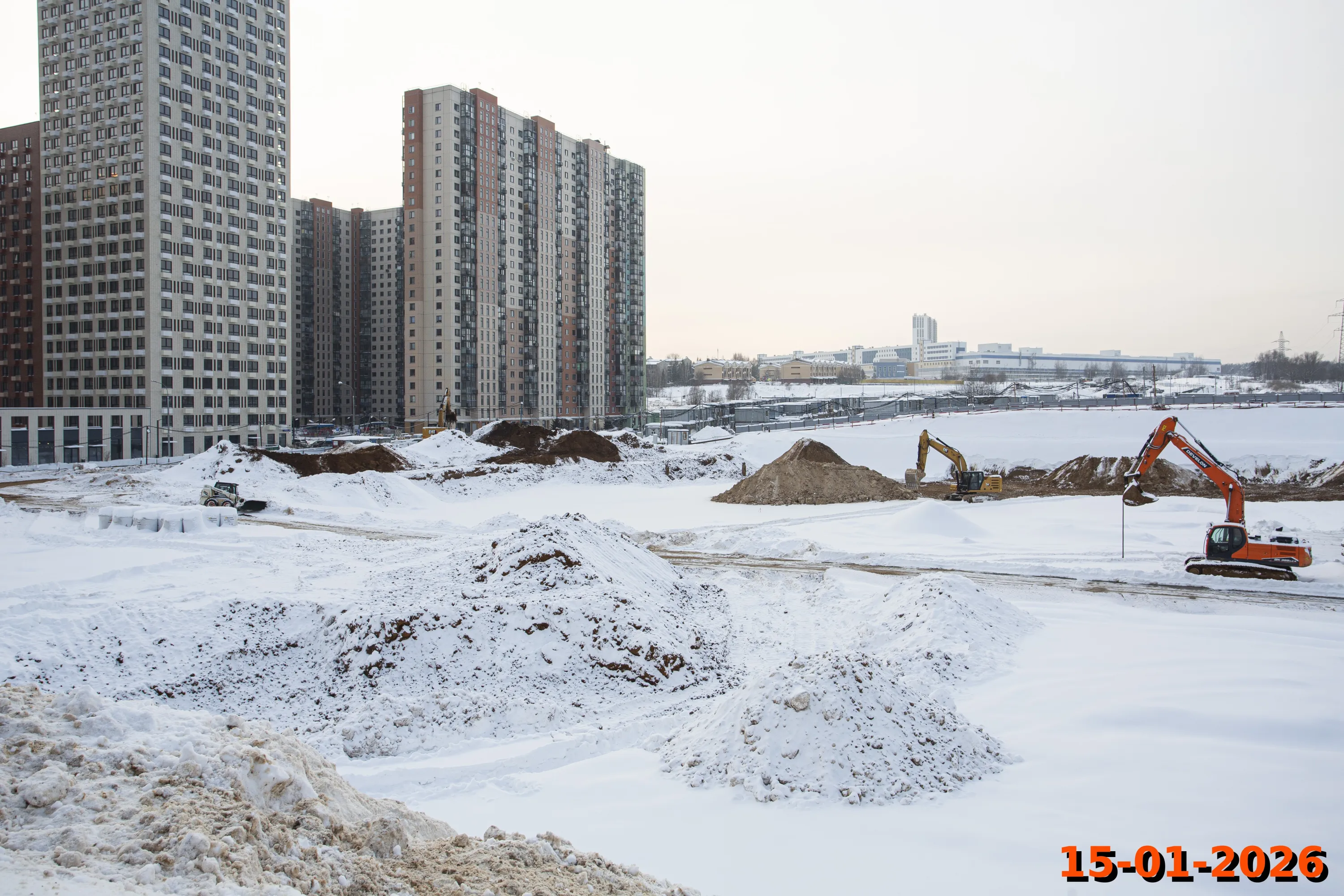 «Квартал Мит» ход строительства