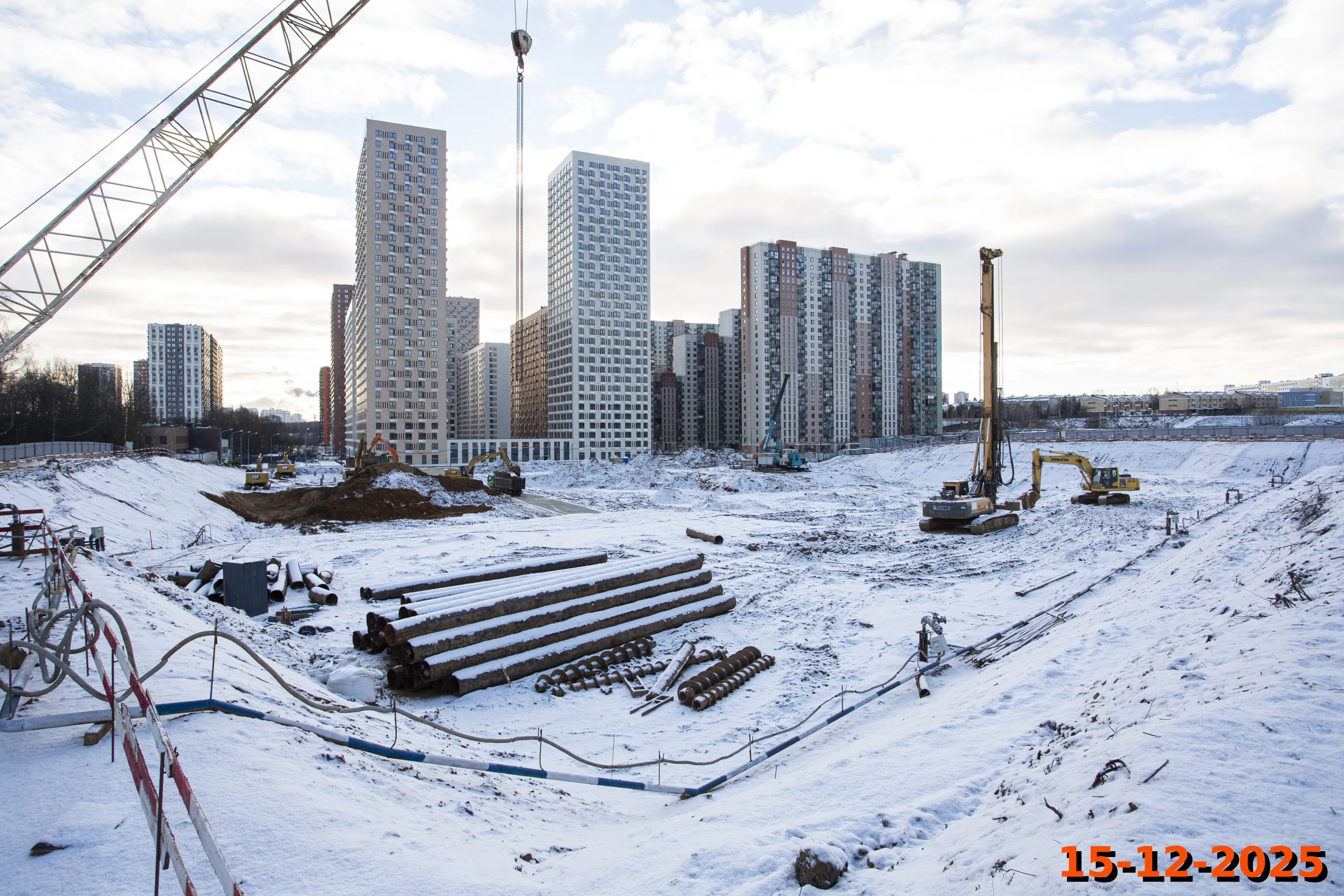 «Квартал Мит» ход строительства