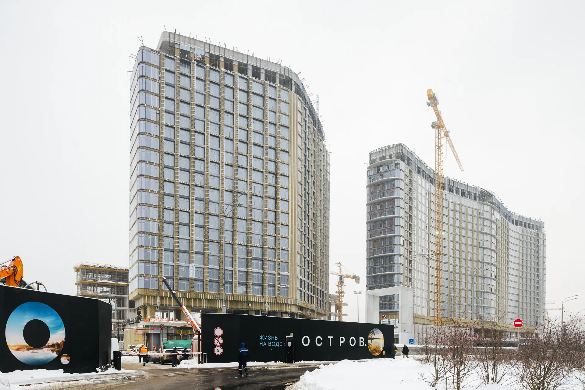 ЖК "Остров" ход строительства