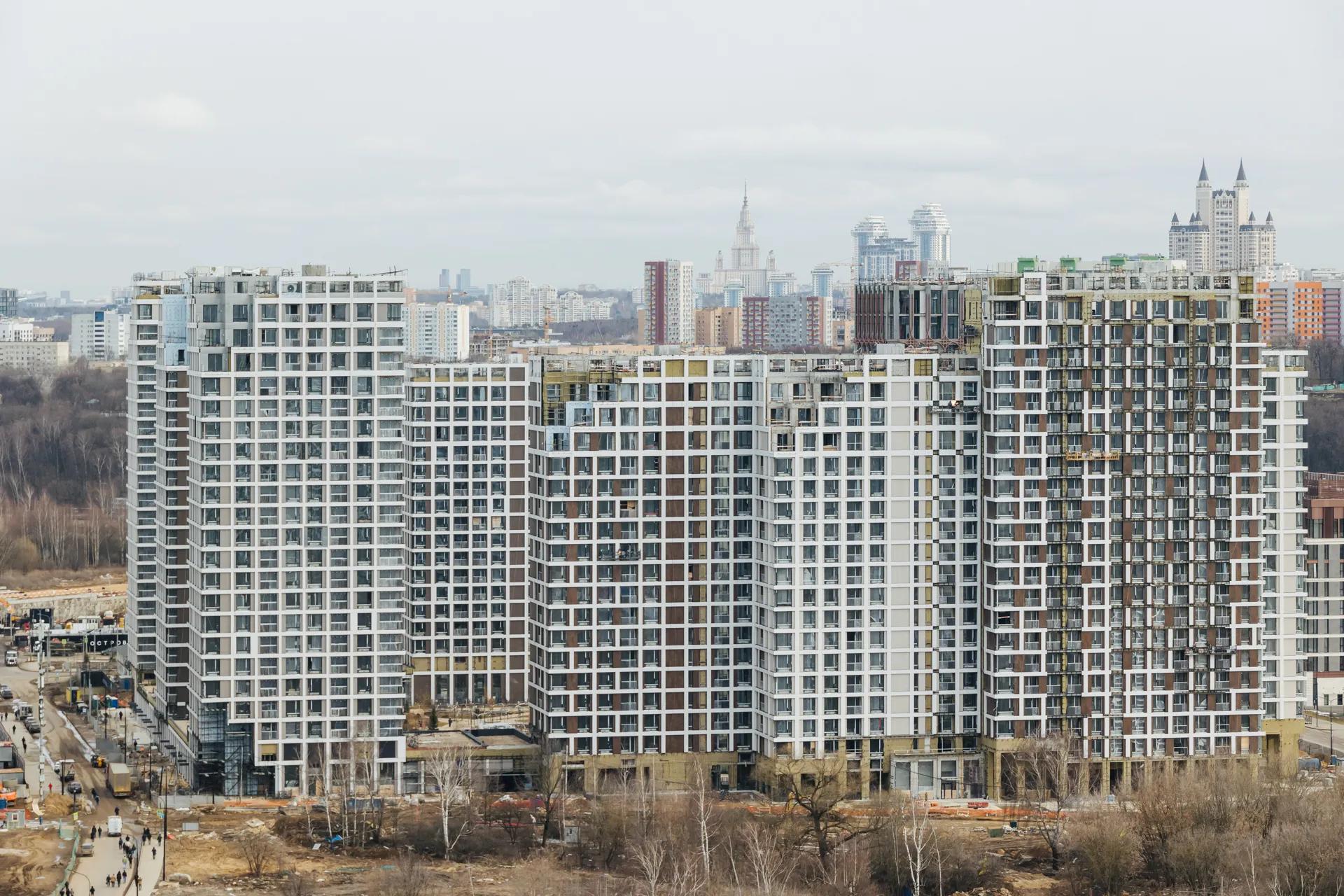 ЖК "Остров" ход строительства