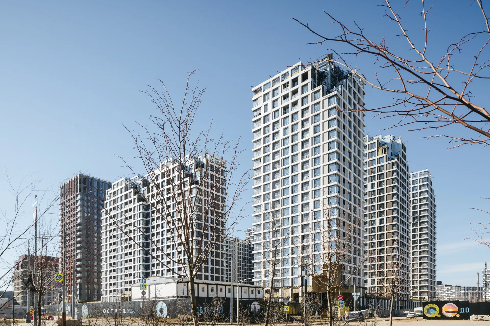 ЖК "Остров" ход строительства