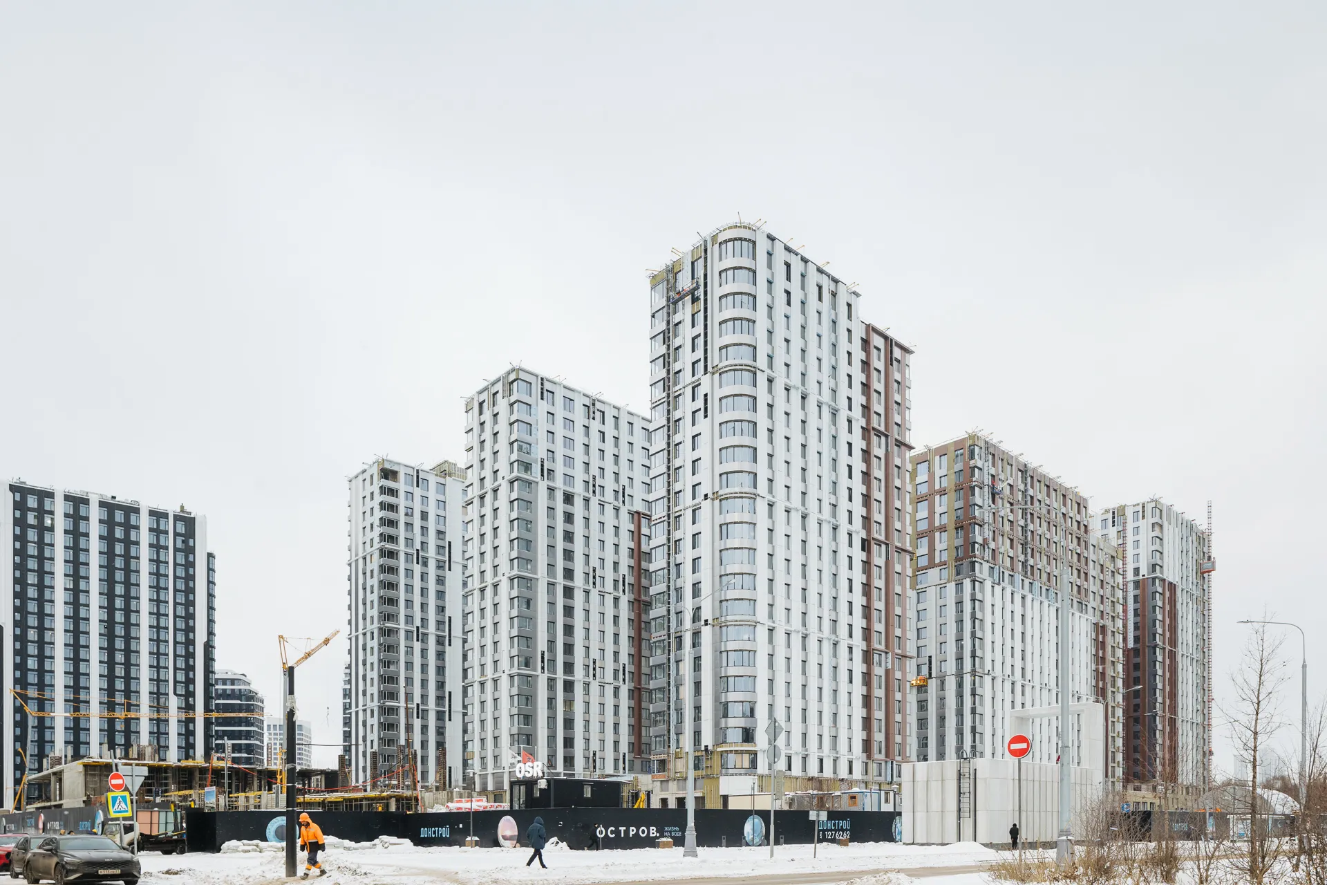 ЖК "Остров" ход строительства