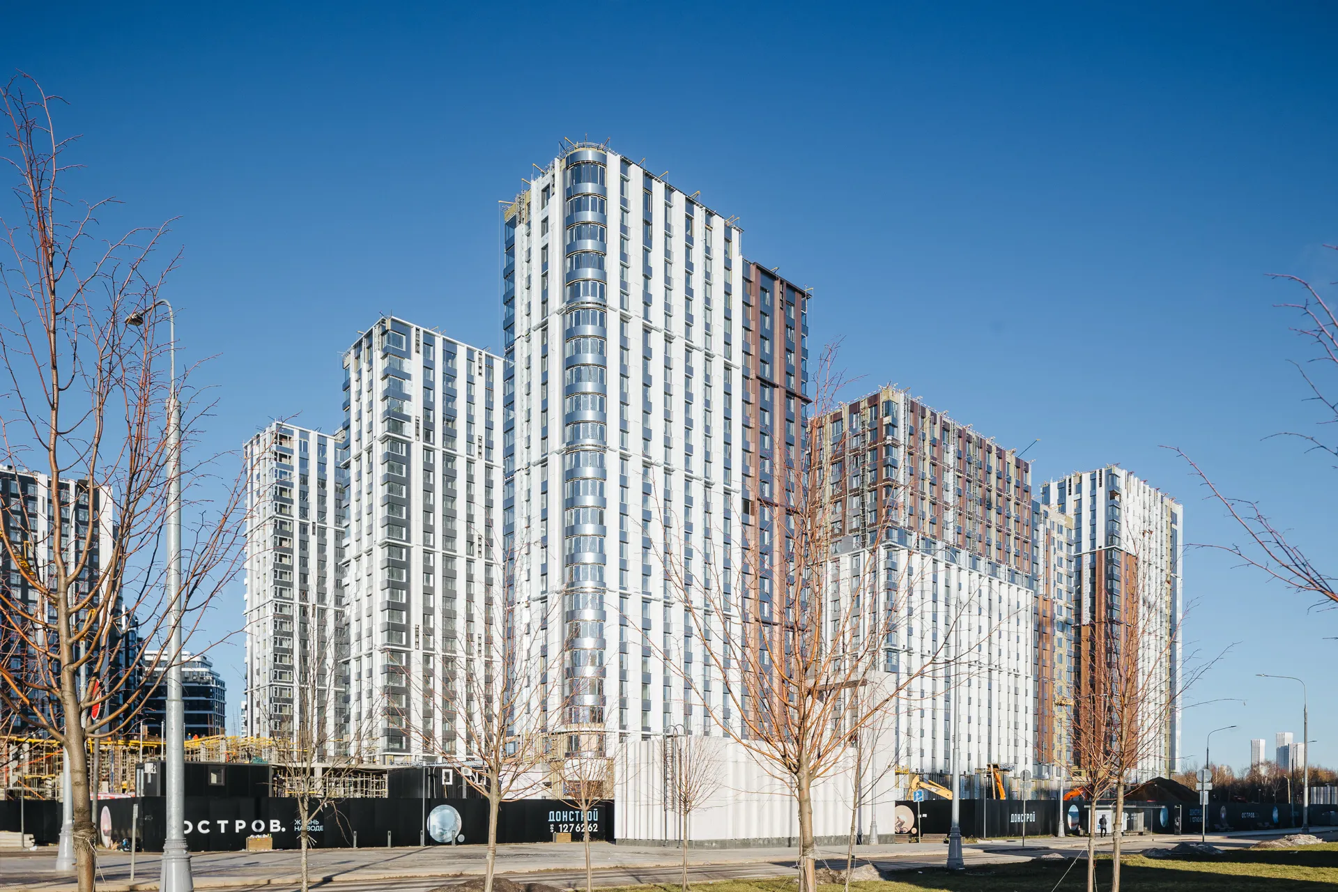 ЖК "Остров" ход строительства