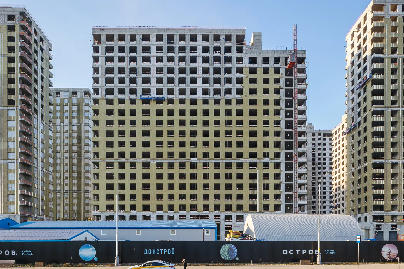 ЖК "Остров" ход строительства