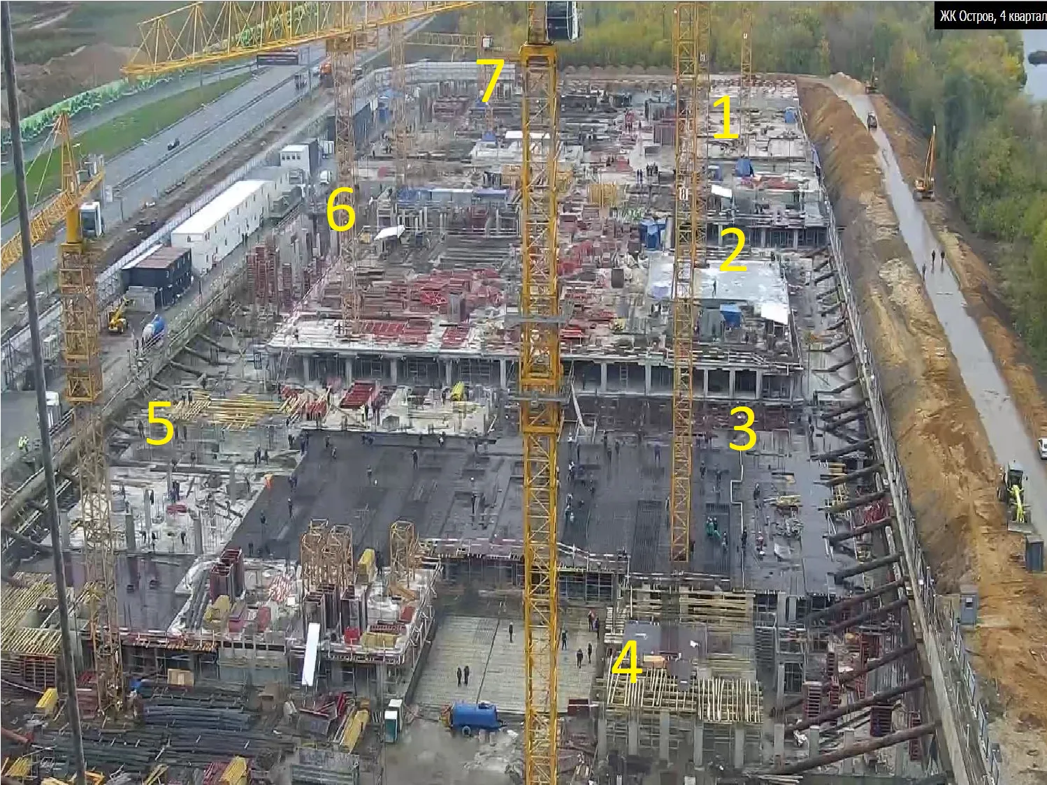 ЖК "Остров" ход строительства
