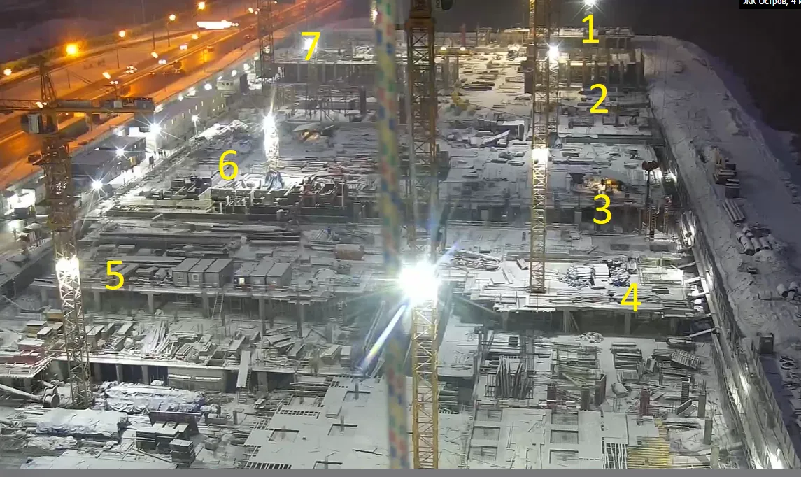 ЖК "Остров" ход строительства