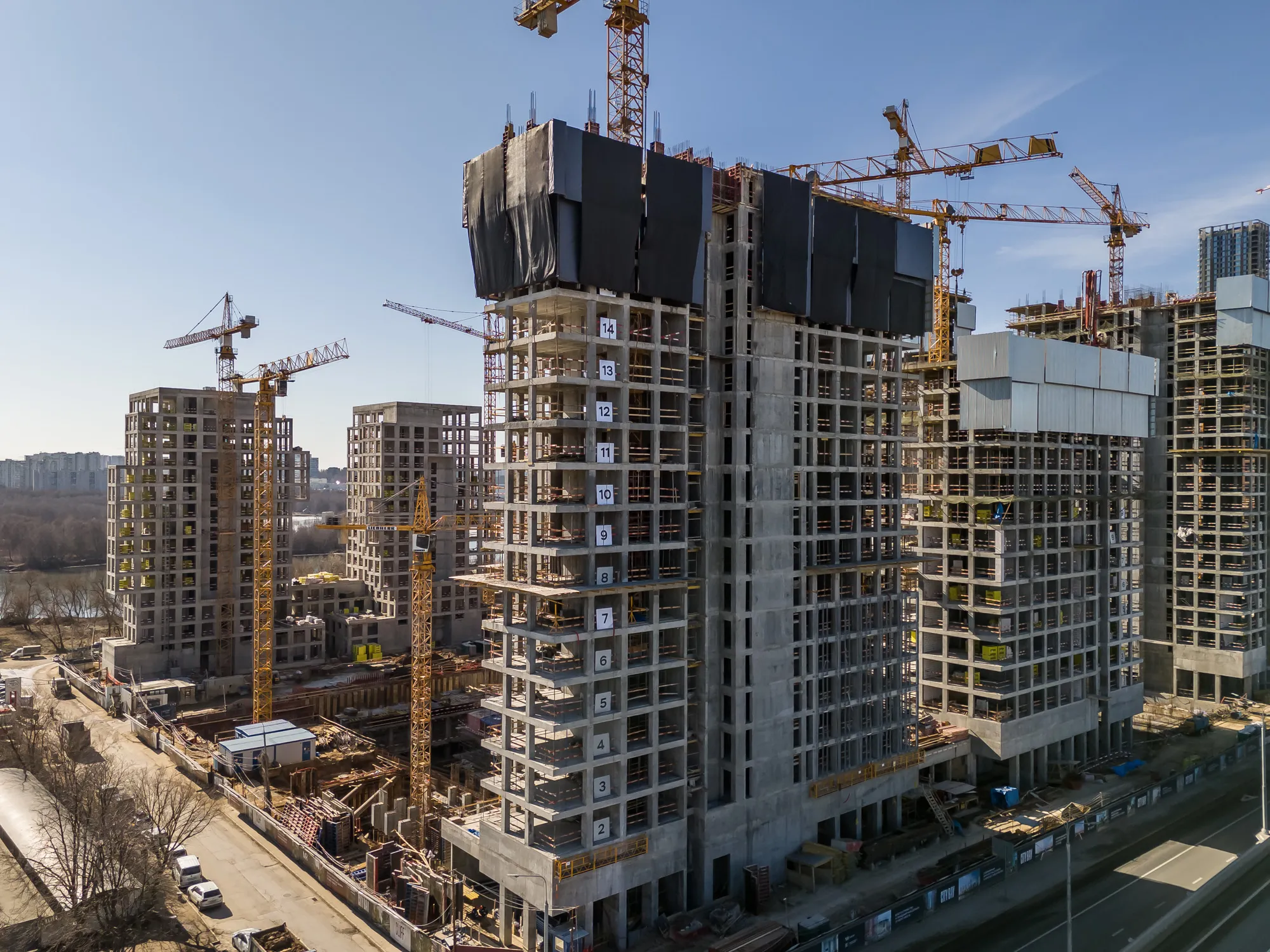 ЖК "City Bay (Сити Бэй)" ход строительства