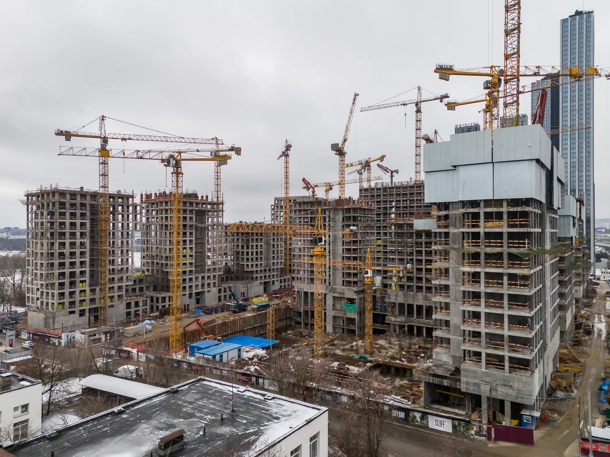 ЖК "City Bay (Сити Бэй)" ход строительства