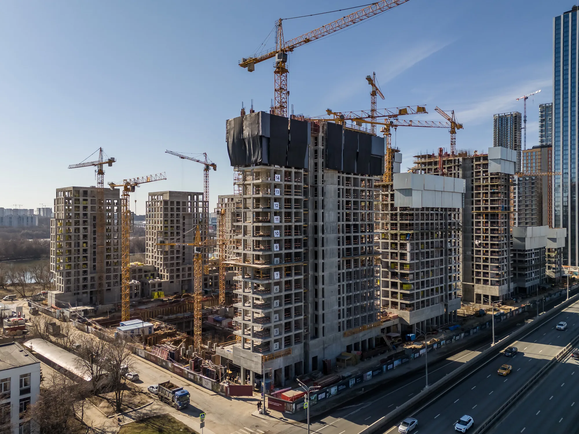 ЖК "City Bay (Сити Бэй)" ход строительства