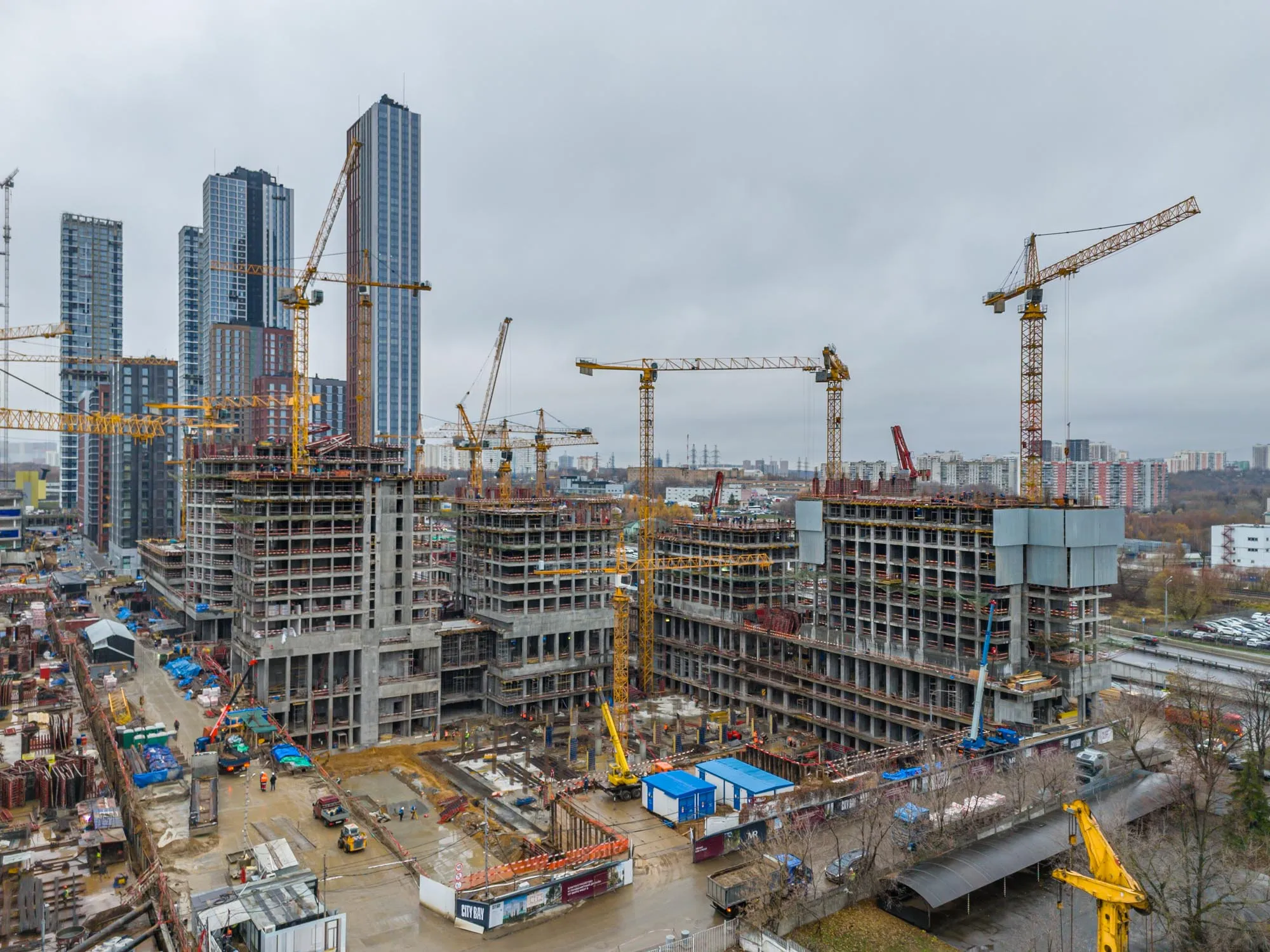 ЖК "City Bay (Сити Бэй)" ход строительства