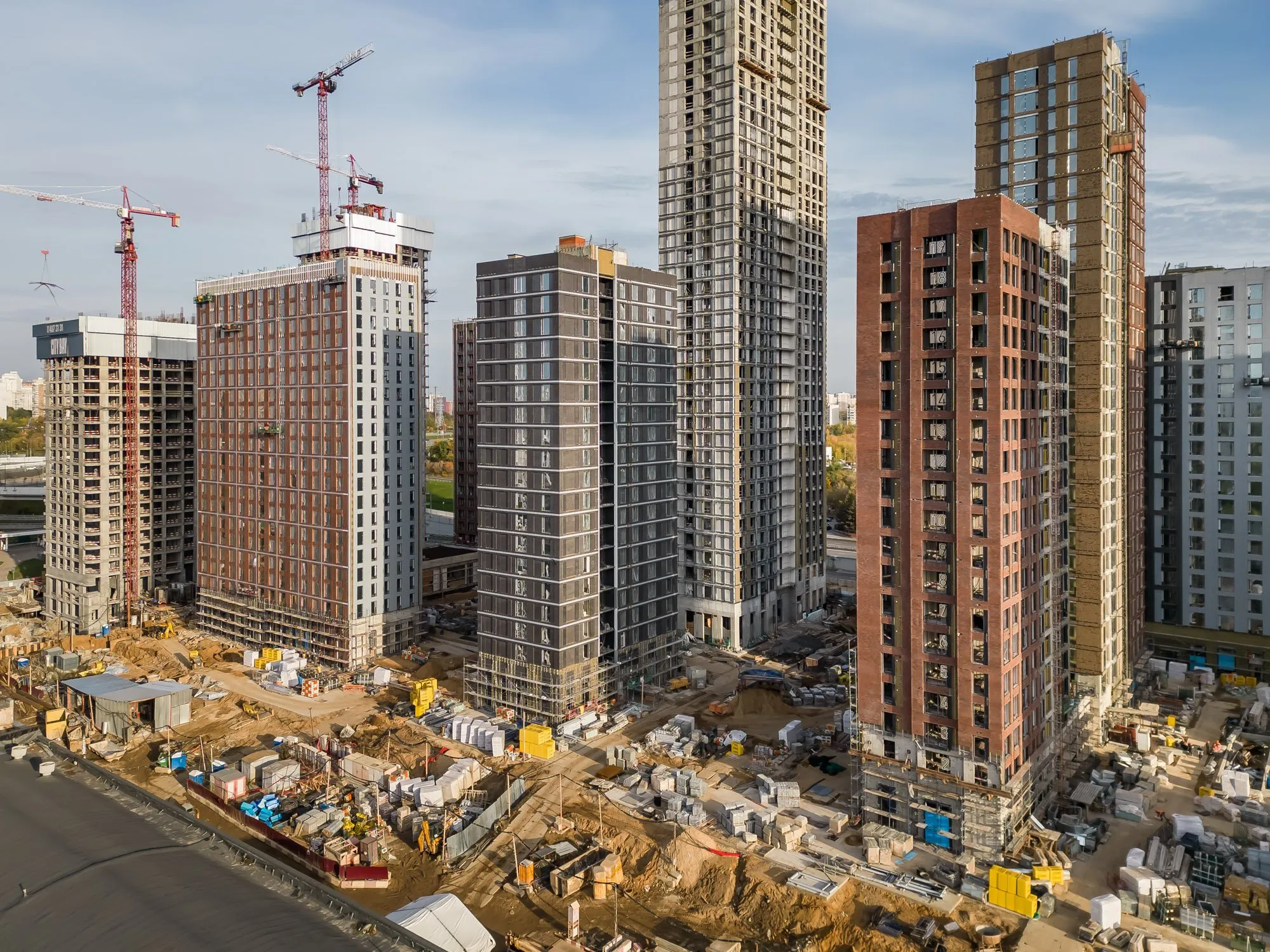 ЖК "City Bay (Сити Бэй)" ход строительства